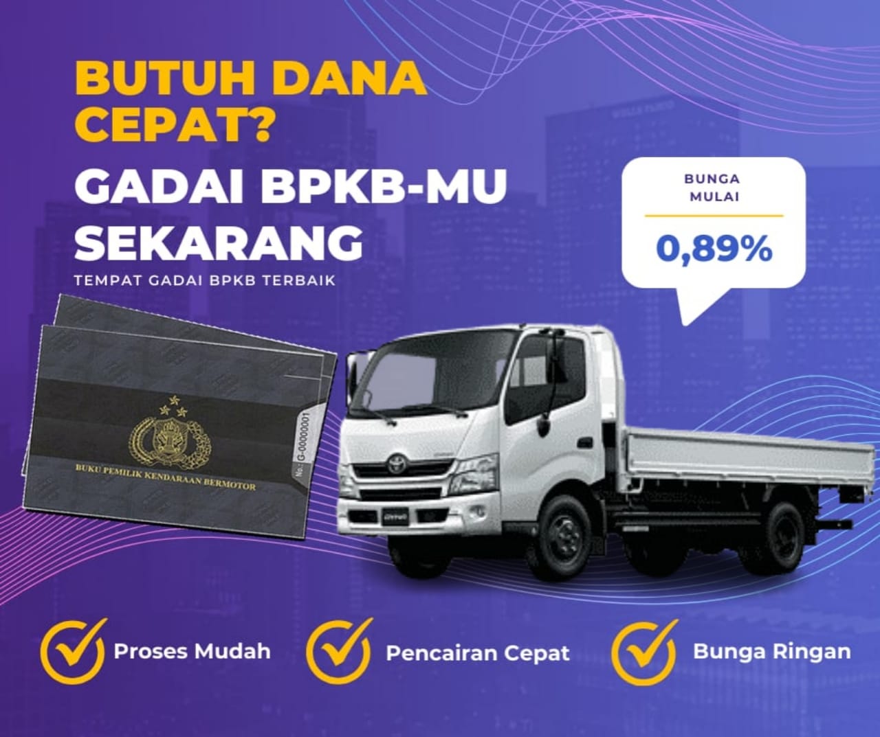 Kredit Jaminan Bpkb Mobil Truck Toyota Dyna Rino Et Dapat Dana Berapa? Seperti Ini Simulasinya